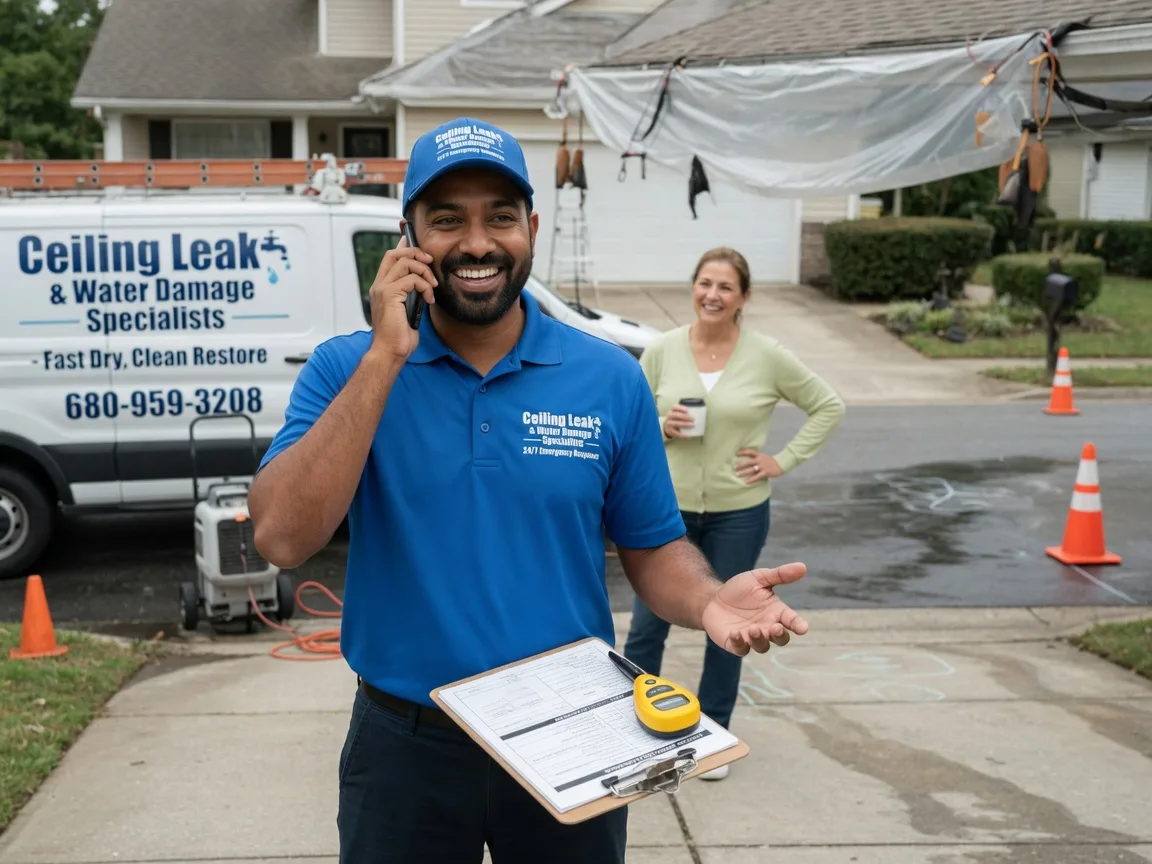 Ceiling Leak Cleanup Shelbyville, MI FAQs